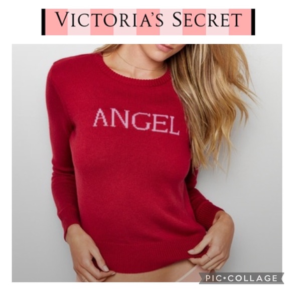 Victoria's Secret Sweaters - ❤️Victoria’s Secret red soft sweater❤️